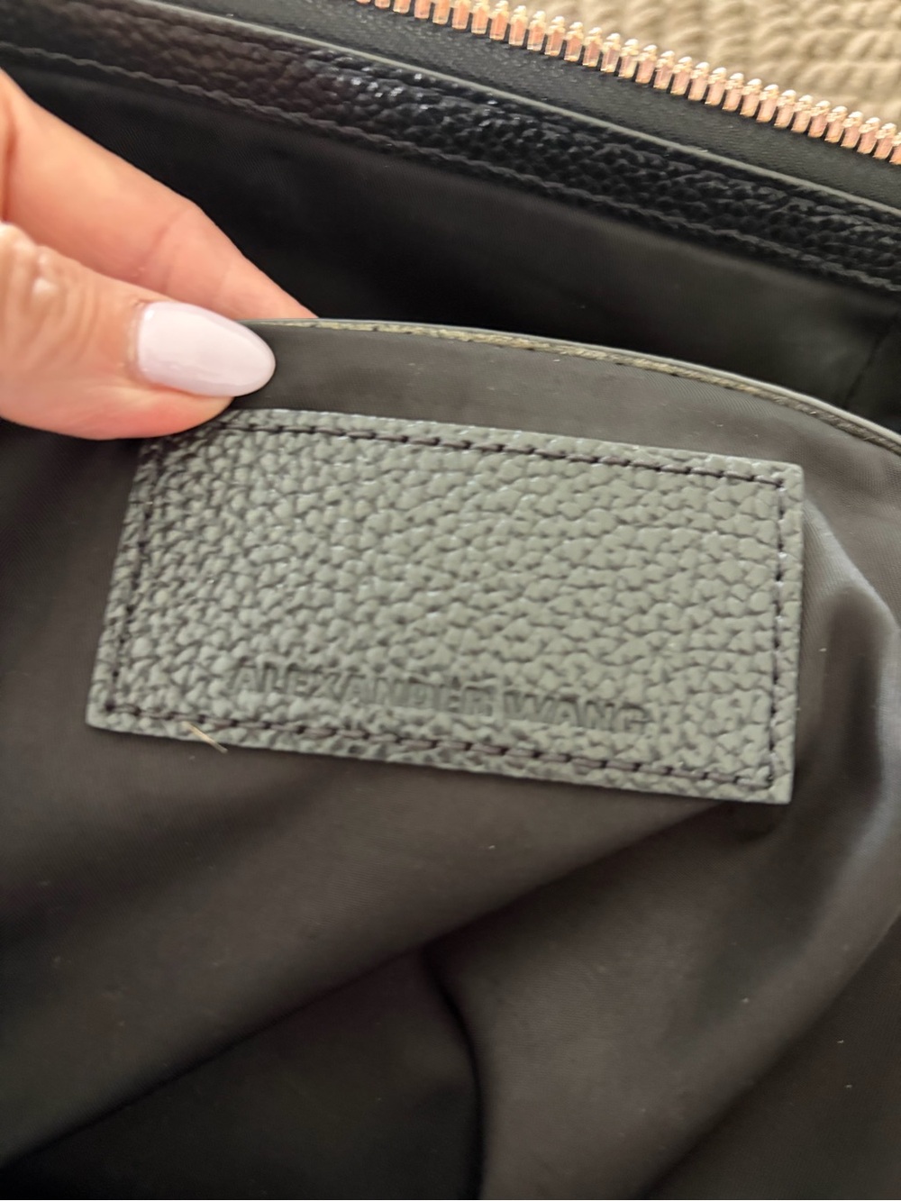 Alexander Wang Pebbled Leather Rose Gold Authentic Satchel - Picture 12 of 12